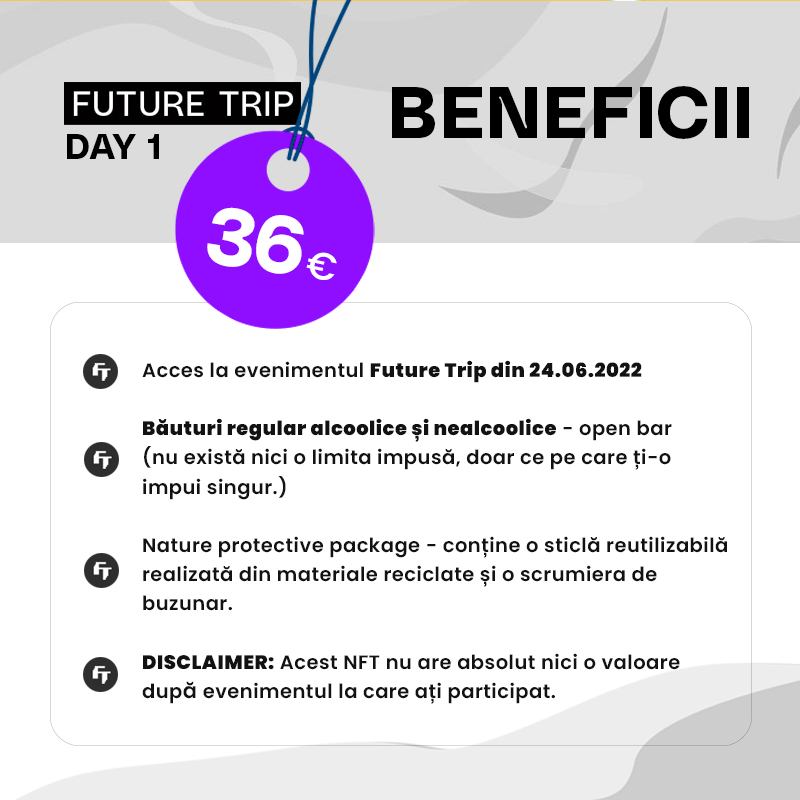 futuretrip_nft's tweet photo. Eco-Friendly Experience w. @futuretrip_nft   
➜ Secure your NFT &amp; be there!
➜ Read the benefits
➜ https://t.co/sbw5BnygjM
#Cashless #NFT #myfuturetrip #timisoara #music #concerts https://t.co/iA0H2kMjsw