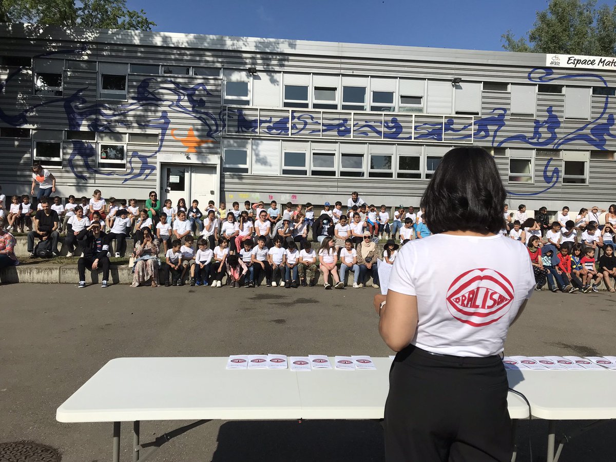 delphinekaufman's tweet photo. Lancement d’Oralisons
#Mulhouse #EP #oralite #educationprioritaire https://t.co/xWqVpFCepT