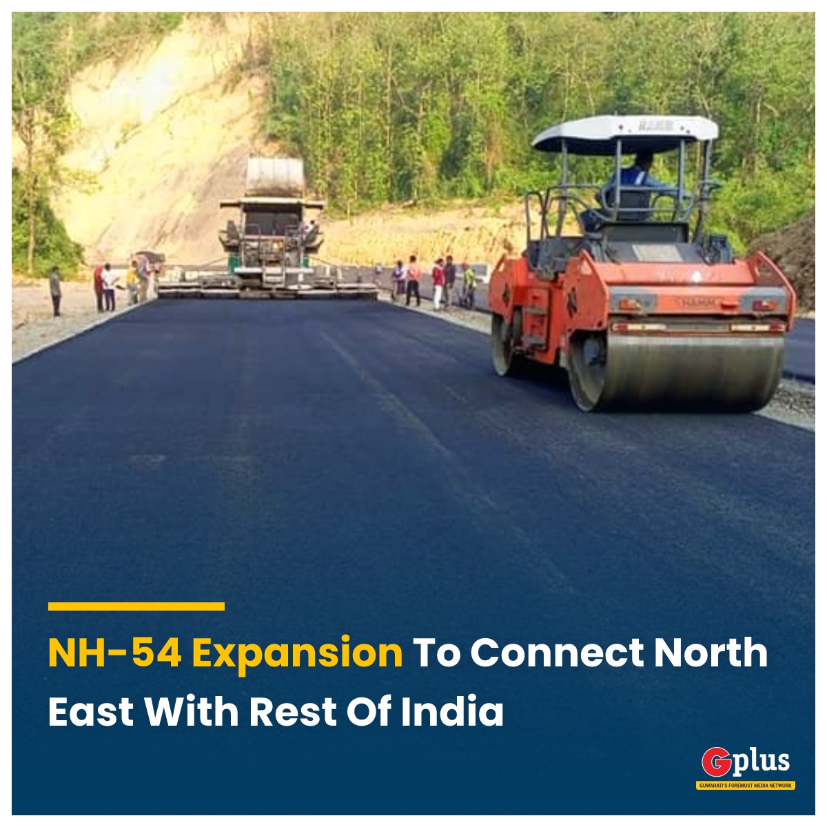 guwahatiplus's tweet photo. Union Minister of Road and Transport, @nitin_gadkari  on Friday, June 10, said that the construction of 25.25 Km Balachera-Harangjao section of #NH54 (Extension) is in progress. 

@MORTHIndia https://t.co/txxEmQlJZm