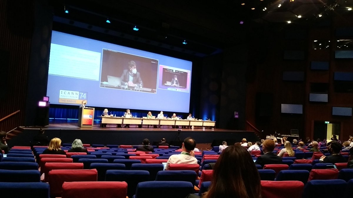 LodzCyber's tweet photo. A hybrid #ICANN74 kicking off in the Hague this week with a plenary on #SubPro https://t.co/Y6sjuo5cwO
