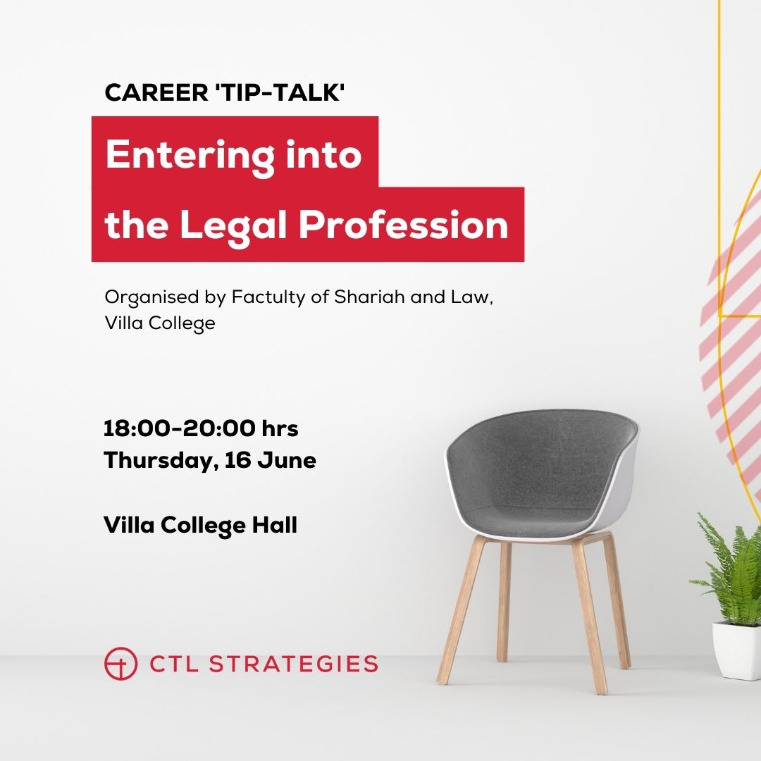 ctlstrategies's tweet photo. We are looking forward to meeting the law students of @VillaCollegeMv this Thursday to share our experience in working as lawyers in the private bar. We will also be providing guidance on making applications for internships and jobs at law firms.

➡️ https://t.co/MKntYBs4zU https://t.co/DVA1XS3Ws7