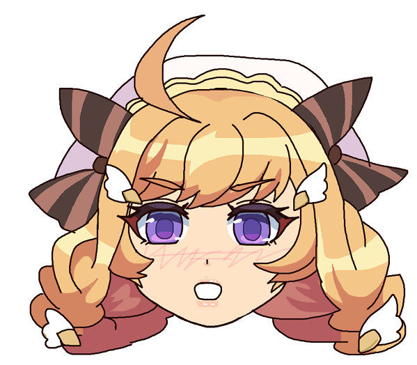 使い回す用のあかりちゃんフェイス(魔法少女) 