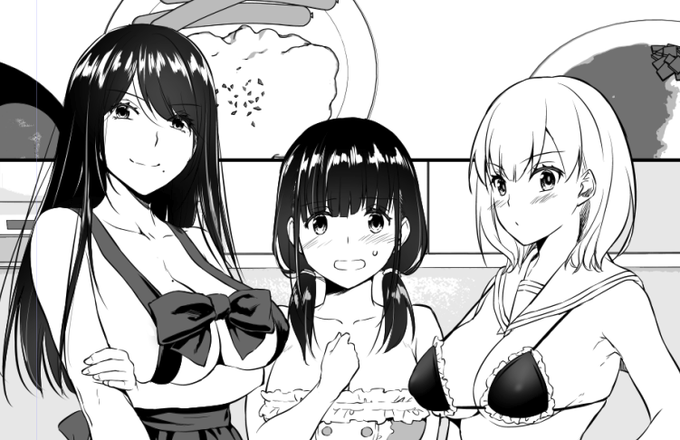 原稿進捗)いやあ4Pって描くの楽しい!大変!楽しい!大変! この気持ちがぐるぐる回っています(笑) 