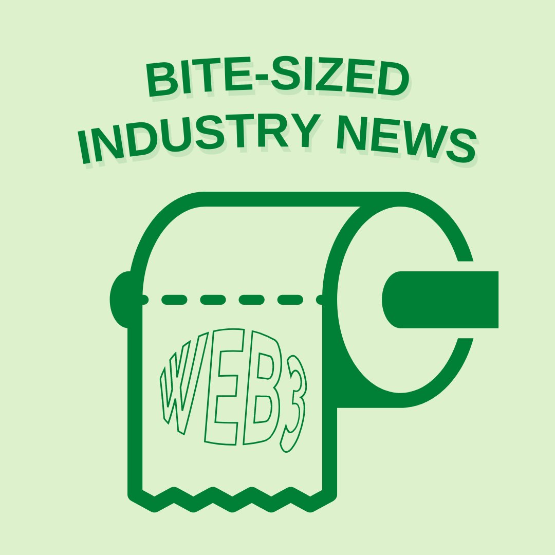 w3revolution_io's tweet photo. ICYMI: This week’s #bitesizedweb3 roll up: 👇

1/ Bored Ape Yacht Club Discord server breach
2/ Britain’s intention to become a “global crypto hub” 
3/ Upcoming Play to Earn games under the shared umbrella of “MapleStory Universe” released by @Nexon_America https://t.co/H0n377Ka8u