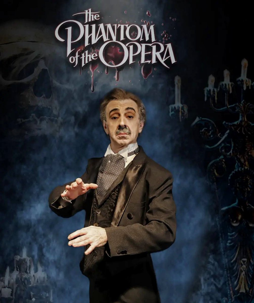 Venta de Entradas Disponibles!
Mi participación con el personaje “El Director de orquesta” obra "El fantasma de la opera"
Podes reservar ts entrada
Estreno el 6/08 Teatro del Globo🎭🎼😃
Info Instagram: <a href="/fantasma/">fantasma.tv</a>.de.la.opera2022
#phantom #phantomoftheopera #fantasmadelaopera