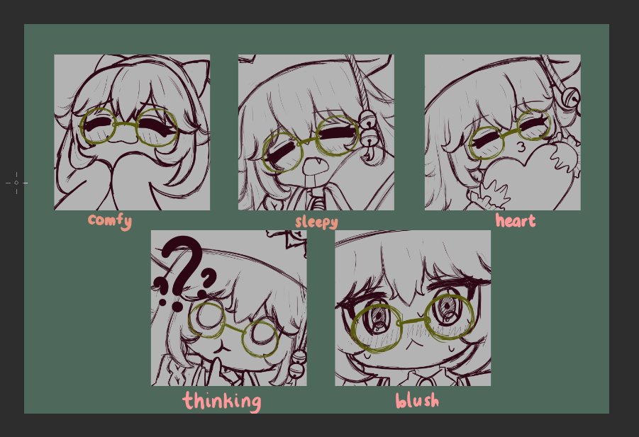 currently working on twitch emote commissions :3
#artph #twitchemotes #TwitchEmoteArtist
