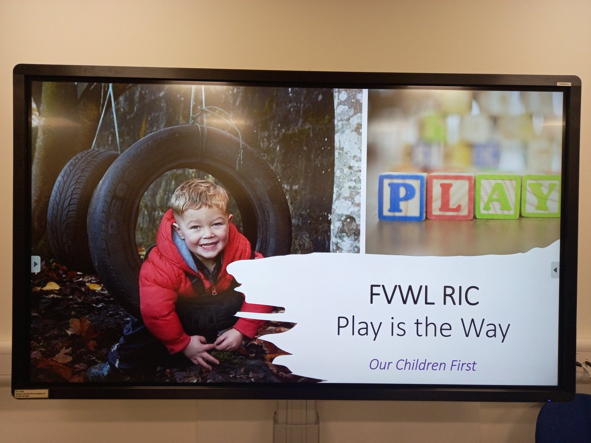FCLisaMcCabe's tweet photo. Happy Monday, everyone! Excited to be hosting counterparts from @FVWLric this morning to plan our shared work next session around play pedagogy at the Early Level to build upon the success of our senior leaders' programme #RICPals #CollaborativeImprovement #Depth #PlayForLearning https://t.co/JiontavnZa