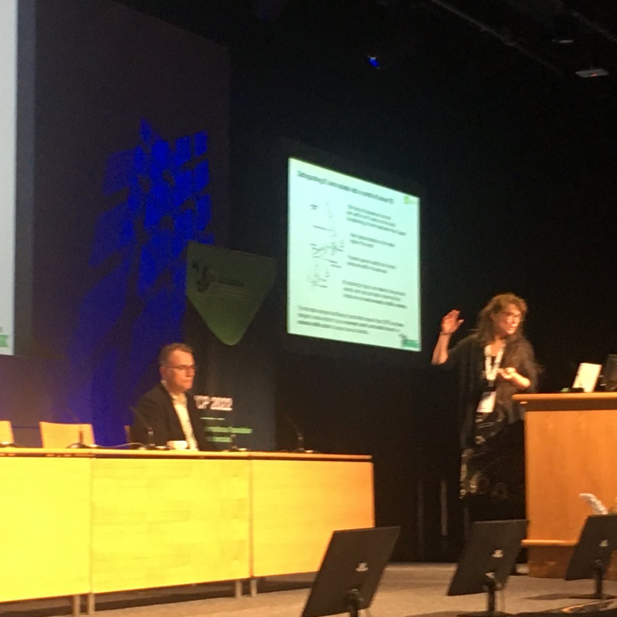 PeterMullowney's tweet photo. Marion Price Carter giving keynote talk on pathogenomics at #ICPDublin https://t.co/Uvr9C8yJu4