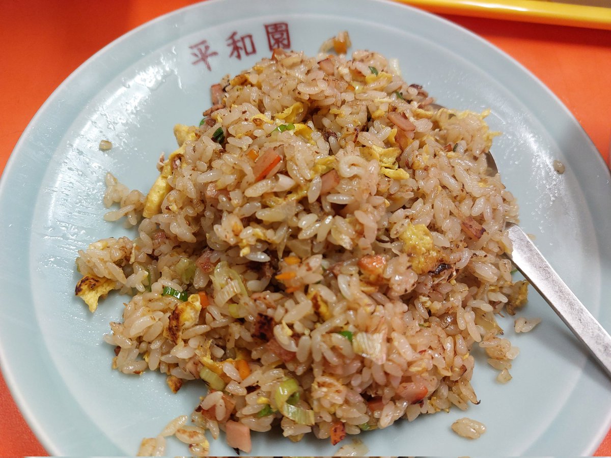 hiroshimaben's tweet photo. これぞ焼飯～って感じのええ味じゃね。 https://t.co/hnK77uLN0k