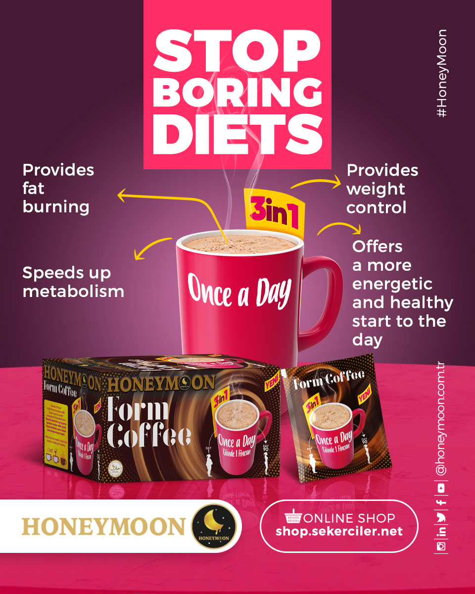 Honeymooncomtr's tweet photo. With regular use, it's all possible! With Form Coffee, end all the boring diets that you can't start, start and stop often, and don't get any benefit from. ✨
Support 📞 +90 442 244 00 51
WhatsApp 💬 +90 0532 492 08 48
#Şekerciler #Honeymoon #HoneyMoonCoffee #FormCoffee #Coffee https://t.co/nSR5TViaKH