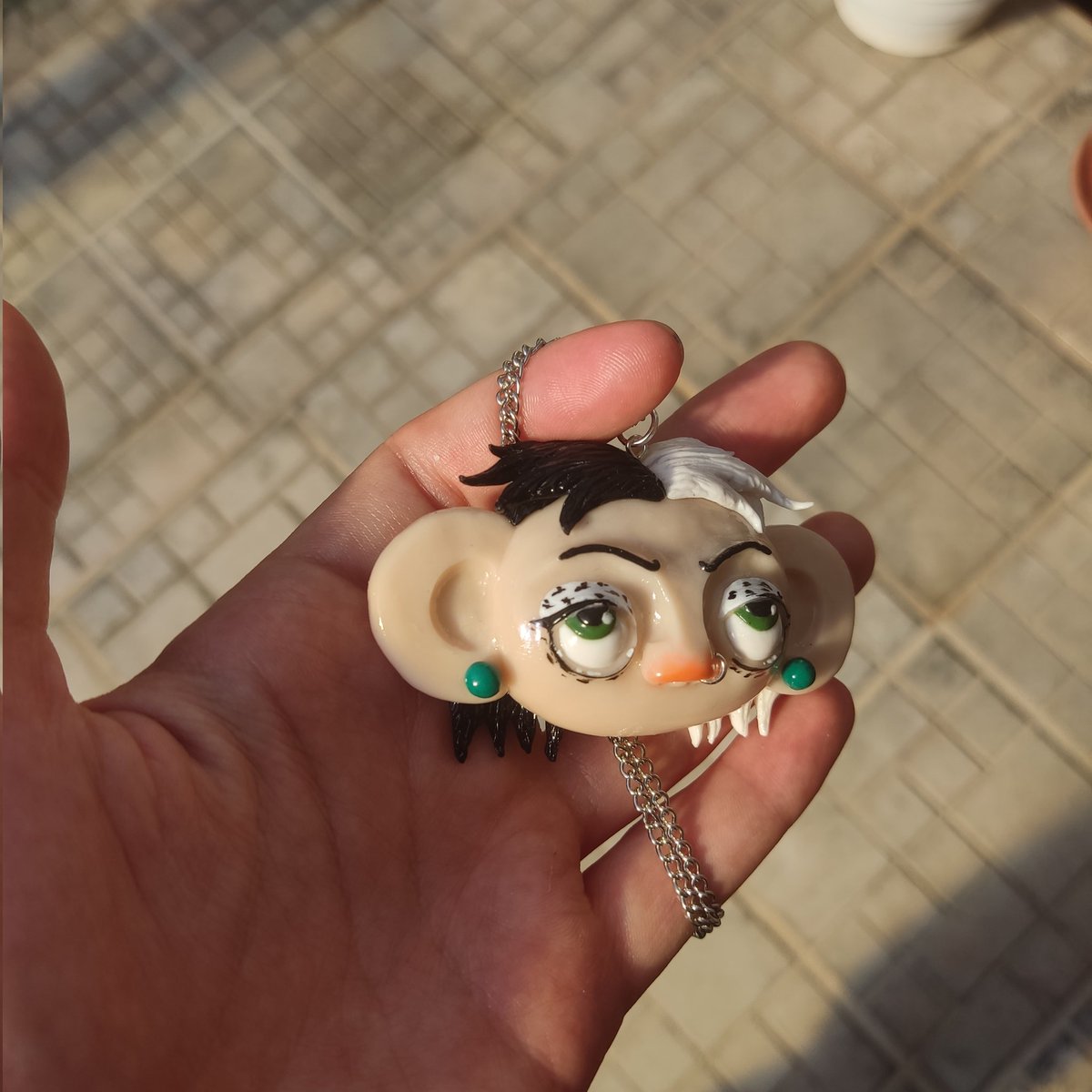 sheppsbabybull's tweet photo. and few days ago i was making Cruella de Vil and that's the result! https://t.co/qNNOsHi2af