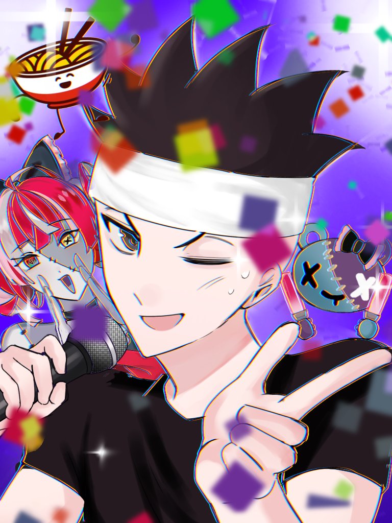 Kumeni2's tweet photo. Aku padamu Mr.ramen guy 😘💕 #graveyART https://t.co/EYyWv5hZw3