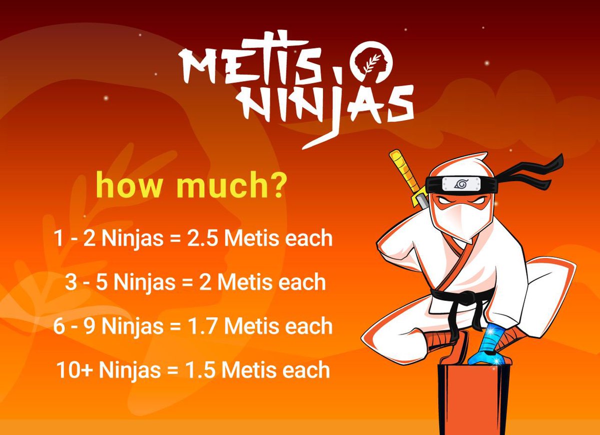 Metis Ninjas (🌿, 🥷) Stellie 🇦🇺 tweet media
