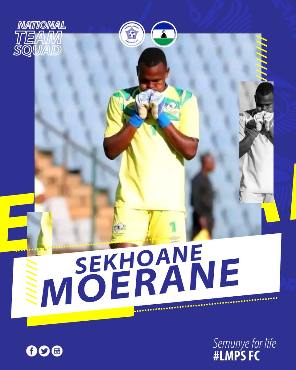 LESOTHO 'S finest,  No1 shot stopper, SEKHOANE Moerane.  What a talent for this young man...