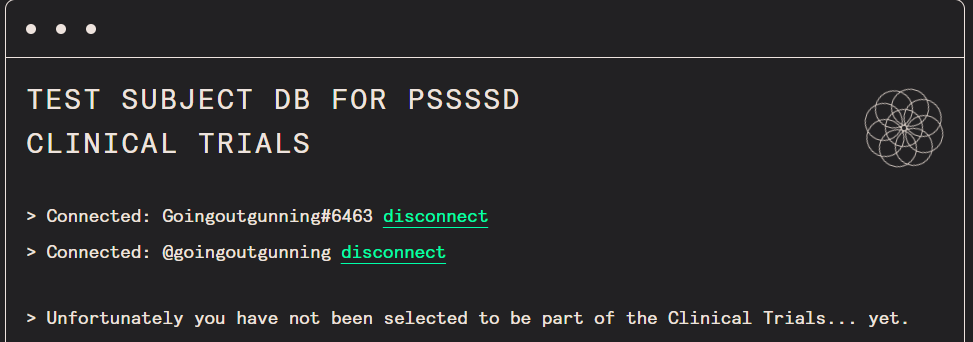 Goodmorning #posse! I guess it's not my time yet...congrats to everybody that did become a TS today!  <a href="/ThePossessedNFT/">pssssd</a>