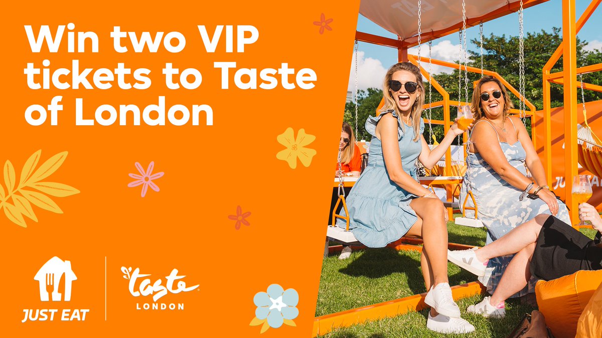 Win two VIP tickets to Taste of London this Saturday and £100 to spend on Just Eat. Tag who you’d share the prize with, @justeatuk & @tasteoflondon to win. #TasteOfLondon #DevourYourCity Competition closes Wed 15 June 23:59. Winners will be contacted on Thurs 16 June