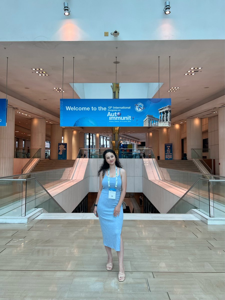 IsrayelyanEdita's tweet photo. Last conference day ๐ Thank you 13th International Congress on Autoimmunity #Autoimmunity2022 #TogetherInAthens https://t.co/Ic5bUuQc6x