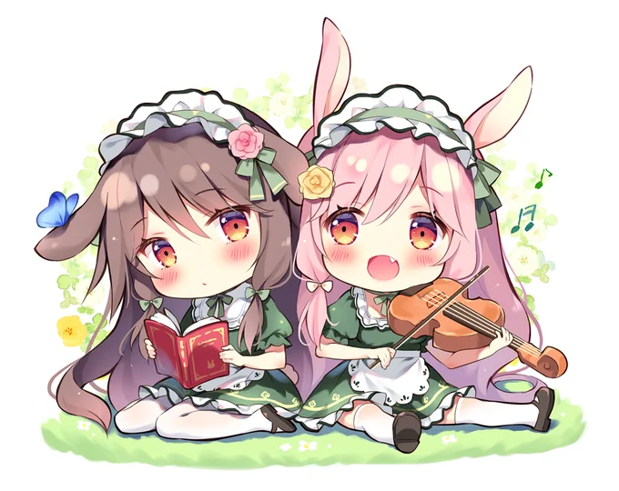 うさメイド🐰💚🐰

#ぱんてん 