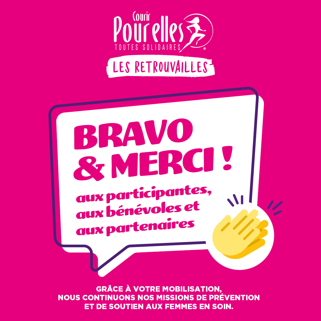Reconnaissance et fierté.

Deux mots pour résumer cette édition de #retrouvailles !
À vous tous nous vous remercions du fond du cœur pour ces retrouvailles hautes en couleurs et en émotions 🙏

MERCI à nos 350 bénévoles, nos bénévoles et nos 13000 participants 😍