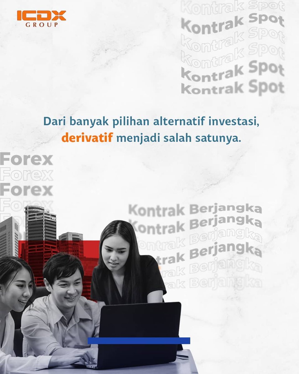 ICDXgroup's tweet photo. Banyak jalan menuju Roma, banyak cara menuju investasi! Sudah banyak pilihan produk investasi dan alternatifnya. Yuk, cari tahu lebih banyak disini https://t.co/ZU95kyLZ3q
#BursaMasaKini #GoTrading https://t.co/NOrFKPWENs