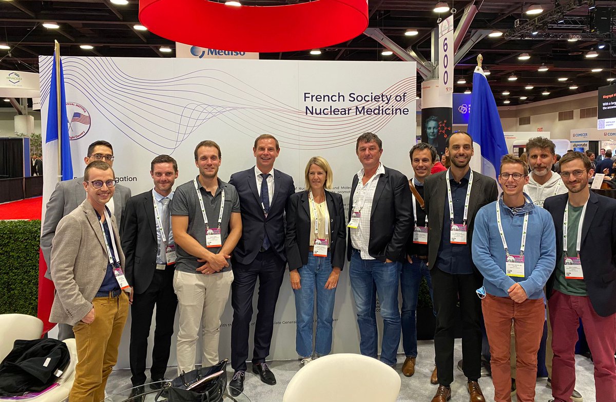 La France mise à l'honneur lors du congrès annuel de la <a href="/SNM_MI/">SNMMI</a> 👍 #SNMMI22