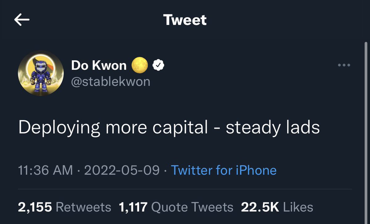 justinsuntron @binance @trondaoreserve Deploying more capital - steady lads