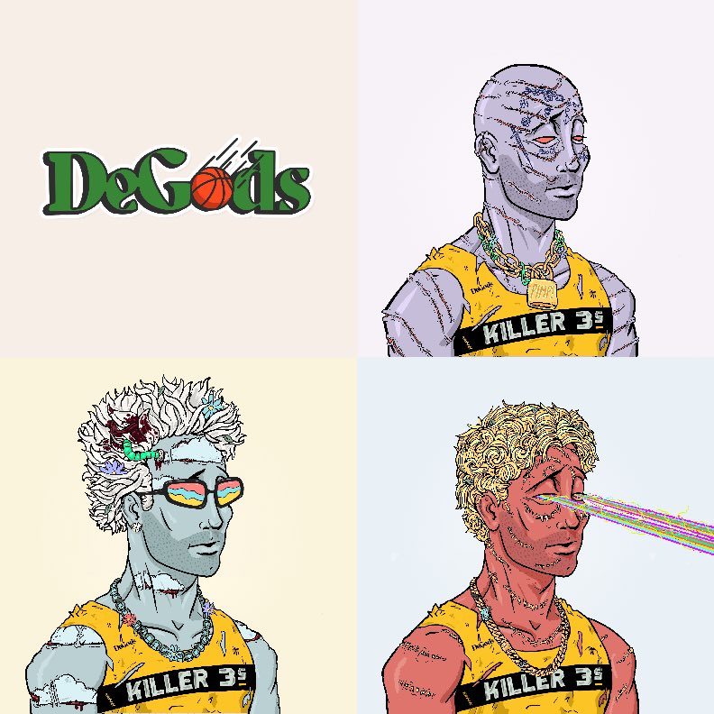 manojdegoats's tweet photo. @thebig3 ready 🐐🏀 @Killer3sBig3 - thanks @RippityDoo #DeFam @DeGoatsDegods @DeGodsNFT @icecube @JeffKwatinetz @DeGodsCommunity @DeadGodsNFT #Killer3s #BlueChipNFT #NFTCommunity #SolanaNFT #DeGods #DeadGods #DeGoats #DeGoatsDeGod 💎🙌 https://t.co/OvoCJn0phH