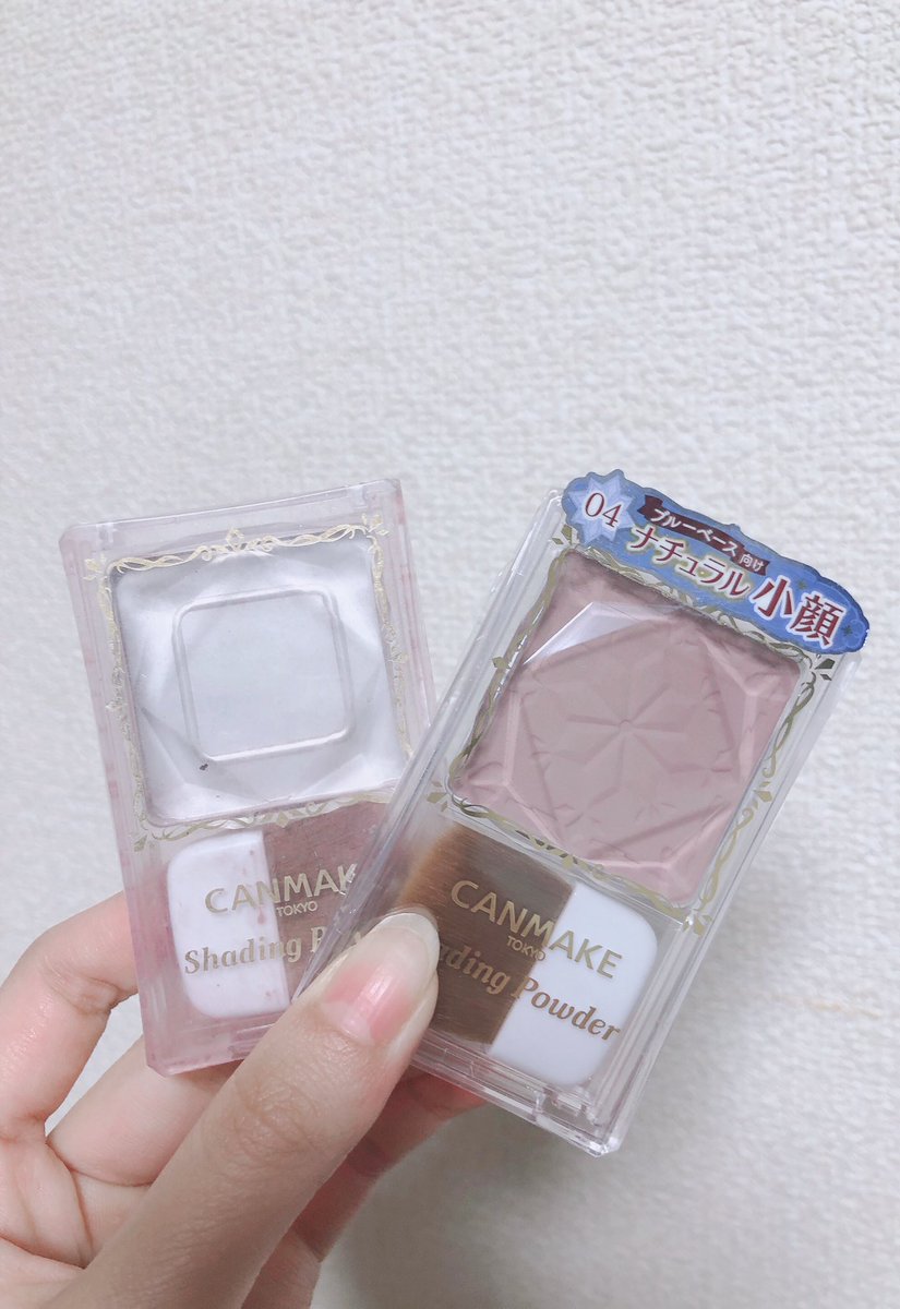 Rarurutta's tweet photo. 底見えどころじゃないCANMAKEのシェーディング
平たい顔族の強い味方 https://t.co/aDo1FBv20t