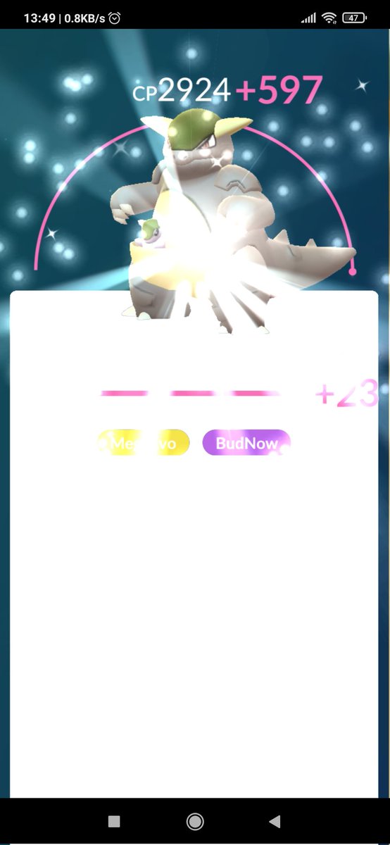 Pretty late to the party but here's my shundo Kanga... Fucking finally!

#MaxOutMonday
#PokemonGO
#pokemon
#ShinyPokemon
#PokemonGOfriends
#SeasonOfGO

<a href="/Navjot37/">Navjot Aulakh TL-50</a> <a href="/shinypok3hunt3r/">✨JVNYC #NOT4HATERS✈️🚀✨✨ 🇺🇸🇵🇭</a>  <a href="/christierickRN/">✨Christie 💖 TL 50 ✨ shiny hunter</a> <a href="/CoordsPokemon/">Skitty</a> @rajanbing <a href="/pogoshinyfan/">PogoShinyFan</a>