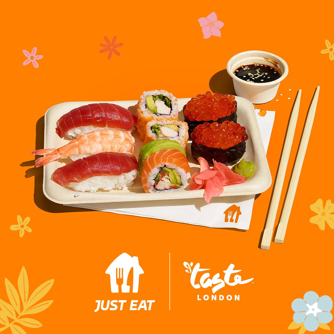 Our Restaurant Partners, @rainbofood and @isshoni_uk are at @tasteoflondon. Whether you fancy dumplings or fresh sushi, swing by for delicious eats or order on the app 🥟 #TasteOfLondon #DevourYourCity #DidSomebodySayJustEat #JustEat