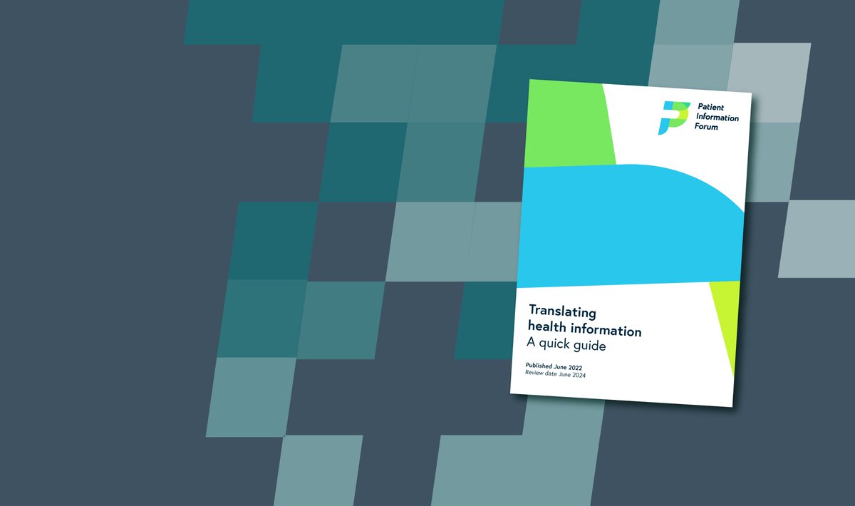 PiFonline's tweet photo. We know #HealthInformation translation is a key challenge for members. Continuing our 25th anniversary celebrations we have published a new Quick Guide to Translated Health Information offering top tips and links to useful resources. #PIF25 https://t.co/W7gpWV7598 https://t.co/669IxTahkN