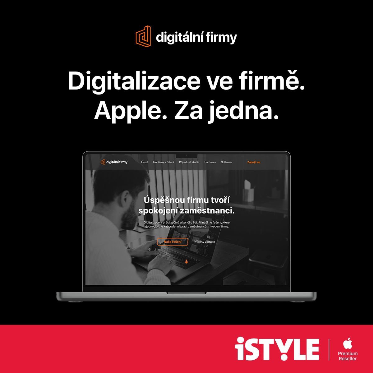 Představujeme ti platformu Digitální firmy, která zjednodušuje každodenní práci zaměstnancům i vedení firmy a navyšuje business value. Chceš se o digitalizaci pobavit? 🤖 → digitalnifirmy.cz // #istylecz #digitalnifirmy #apple