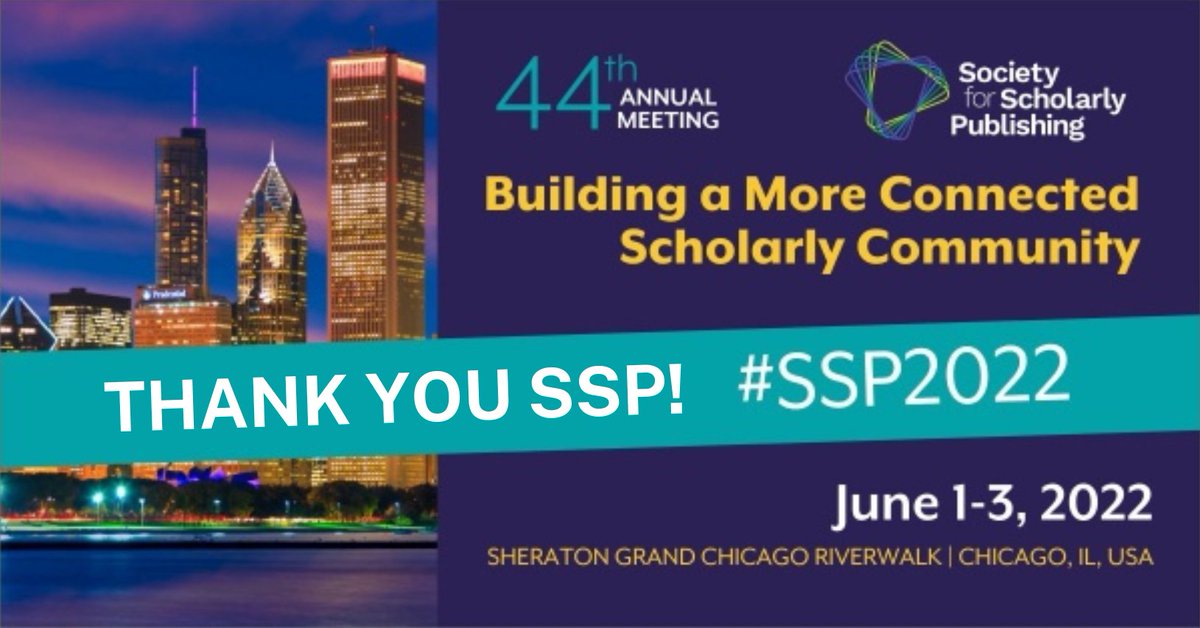 Cactusglobal's tweet image. A huge thank you to all of those who participated to make #SSP2022 a great success! Look forward to seeing you all next year @ScholarlyPub