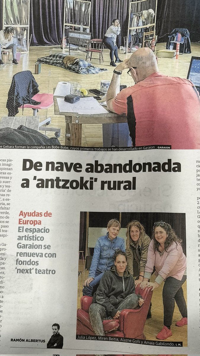 KikeFdzdePinedo's tweet photo. Otazako #Garaion eta Lasierrako #Azala arte-kultura egiatsamoek lan itzela egiten dute landa eremuan.

Pozgarria da lanaren errekonozimendua jasotzea Europako Funtsen diru laguntzekin.
Merezi dute guztiz.

Segi arte eta kultura ereiten! https://t.co/xmpIZdXFZ5