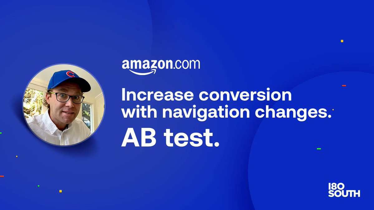 180SouthDigital's tweet photo. Amazon's Loaded Hamburger Menu Beats Its Older Dropdown Version In This A/B Test.  At first glance, some A/B tests may seem like they are beautifully simple with a single controlled variable. 
#travelagency #traveltech #travelmarketing #uxui #travelcompany
https://t.co/mS9EfrZFvx https://t.co/aHwadJJbgK