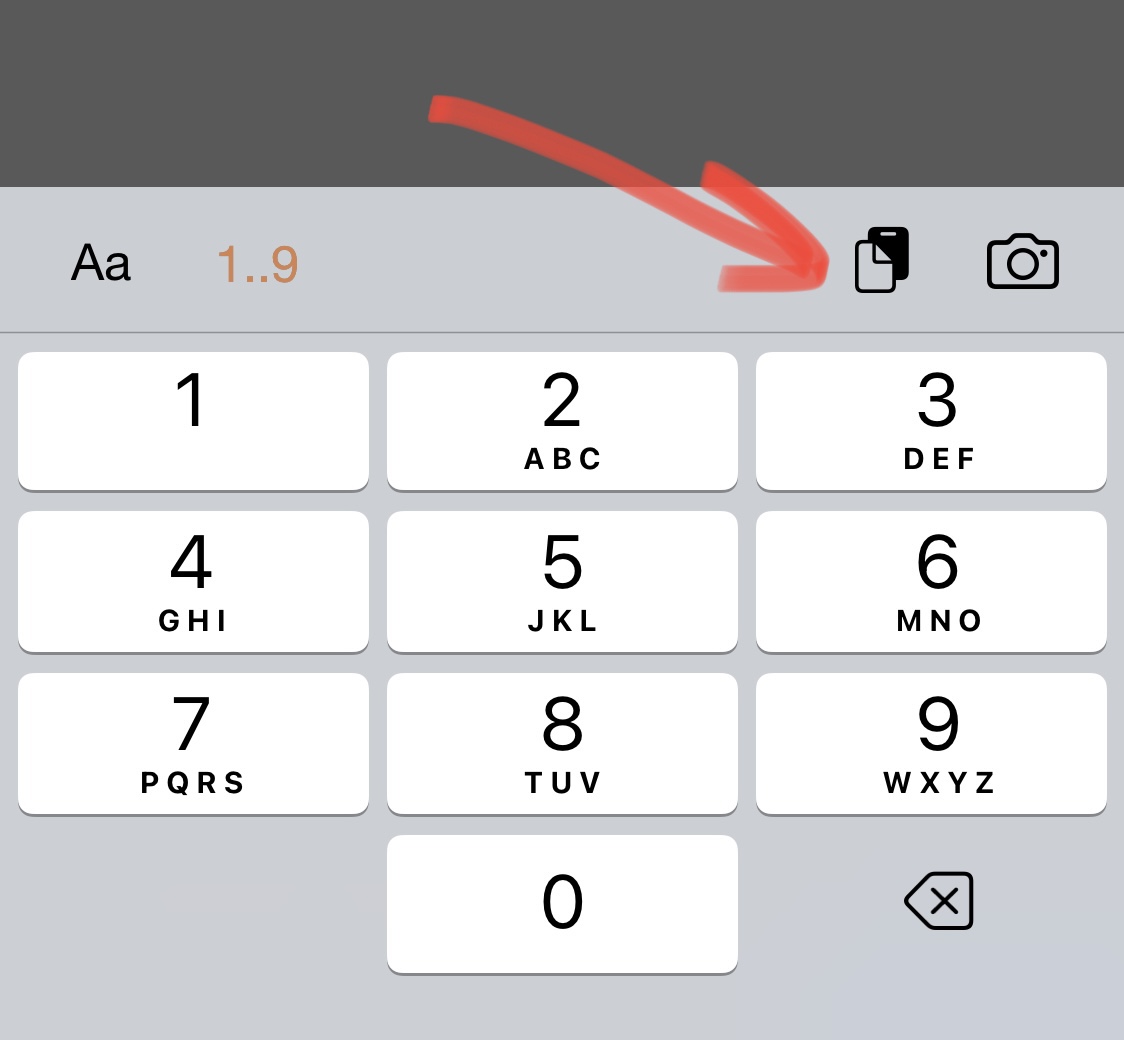 ivan_pavlov's tweet image. Imagine that you are adding a new delivery in @parcel_app. You see this button - can you immediately tell what is it for? Please reply 😊