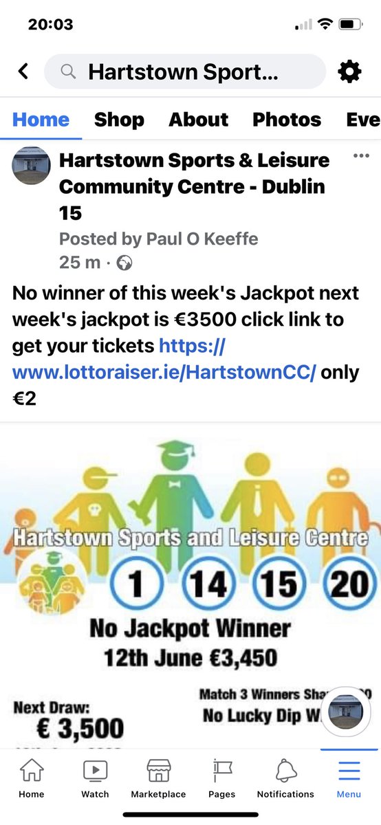 Hartstown Sports & Leisure Community Centre (@hartstowncentre) on Twitter photo 