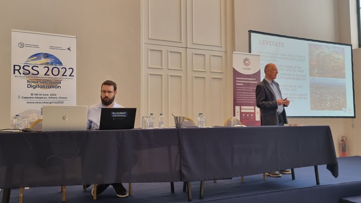 Last week, we did a workshop in Athens at the Road Safety and Simulation International Conference #RSS2022 to present our findings and Policy Support Tool!
