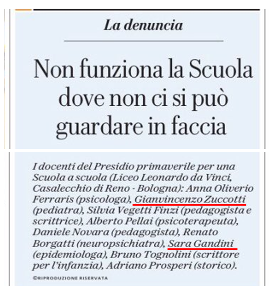 FranceskoNew's tweet photo. Ieri su @repubblica ennesimo appello al governo,da parte di titolati vari,per eliminare l'uso delle mascherine a scuola;gli esperti di turno (che poi,in realtà,sono sempre gli stessi)denunciano e mettono in guardia dagli inenarrabili danni sociali e psicologici causati dalla😷> https://t.co/hCgXdpuukw