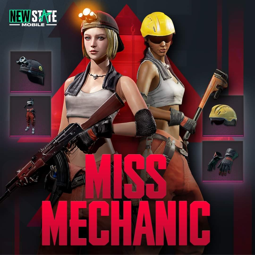 eamka9's tweet photo. Hubungi mekanik tempatan anda untuk sebarang keperluan pembaikan 📞🛠️
Lihat kostum Miss Mechanic yang terdapat di Royale Chest!

#NEWSTATEMOBILE #NEWSTATECHEST https://t.co/EwIFTjinv9