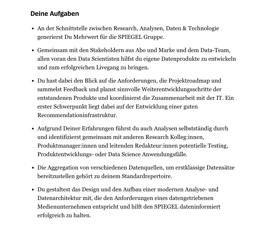 helloheld's tweet photo. 🚨🚨🚨Data Job🚨🚨🚨

In unserem Team bei @derspiegel Research suchen wir eine Product Owner/in für unsere ML-Datenprodukte. Über jeden 🙏Retweet🙏 freue ich mich besonders, da es sich um meine/n direkte/n Kolleg/in handeln wird. https://t.co/KboZ5Ttgm7 https://t.co/0g6p6E3Zp9
