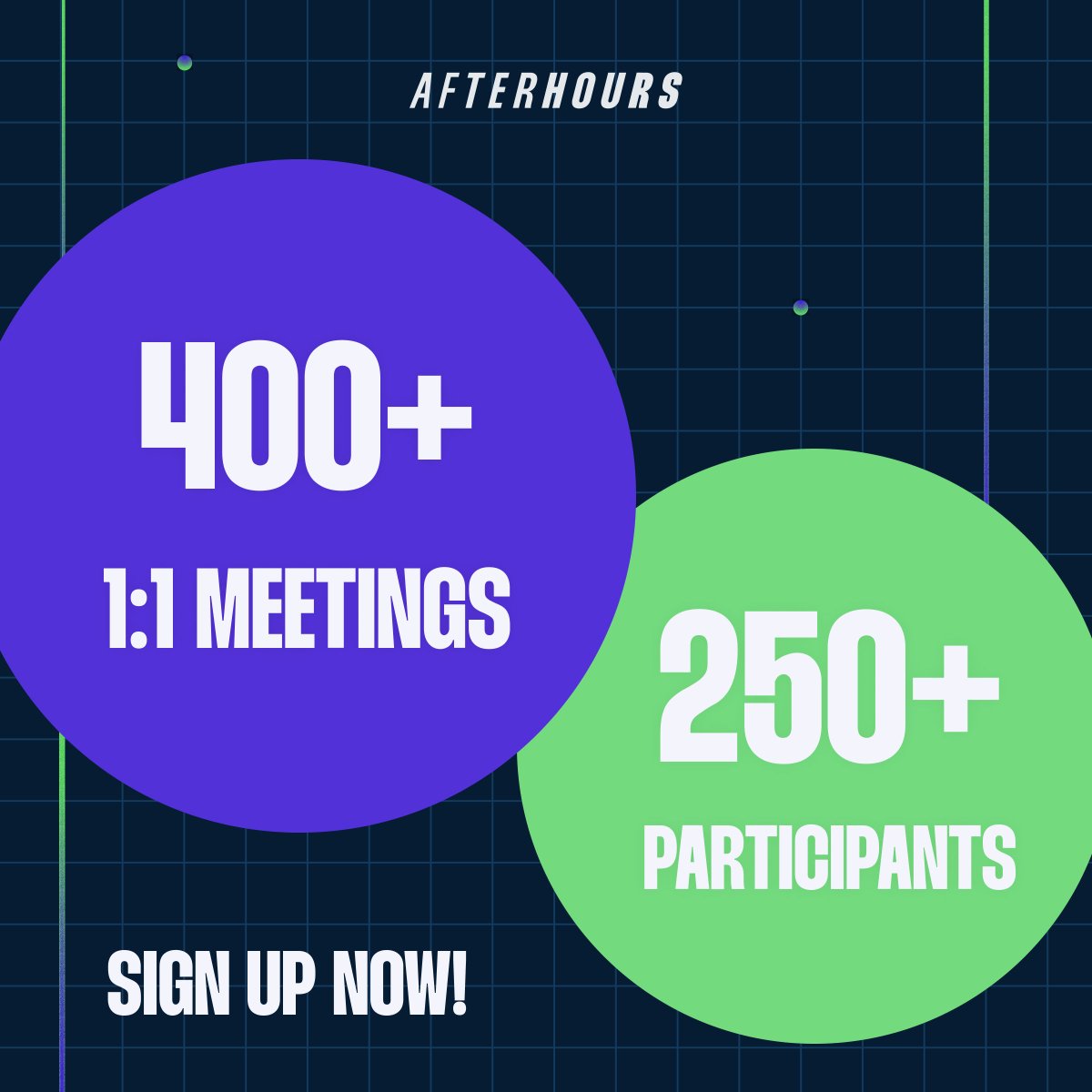 Afterhours (@afterhours_cs) on Twitter photo June 14 will be another massive Afterhours event!
๐ฌ๐ผ๐๐ฟ ๐ผ๐ฝ๐ฝ๐ผ๐ฟ๐๐๐ป๐ถ๐๐ ๐๐ผ ๐บ๐ฒ๐ฒ๐ ๐ฎ๐ฑ๐ฌ+ ๐บ๐ฎ๐ฟ๐ธ๐ฒ๐๐ถ๐ป๐ด ๐ฑ๐ฒ๐ฐ๐ถ๐๐ถ๐ผ๐ป ๐บ๐ฎ๐ธ๐ฒ๐ฟ๐ ๐
Participants are already planning a ton of meetings so, don't wait and join now ๐
converst.art/vfAmaC June 14 will be another massive Afterhours event!
๐ฌ๐ผ๐๐ฟ ๐ผ๐ฝ๐ฝ๐ผ๐ฟ๐๐๐ป๐ถ๐๐ ๐๐ผ ๐บ๐ฒ๐ฒ๐ ๐ฎ๐ฑ๐ฌ+ ๐บ๐ฎ๐ฟ๐ธ๐ฒ๐๐ถ๐ป๐ด ๐ฑ๐ฒ๐ฐ๐ถ๐๐ถ๐ผ๐ป ๐บ๐ฎ๐ธ๐ฒ๐ฟ๐ ๐
Participants are already planning a ton of meetings so, don't wait and join now ๐
converst.art/vfAmaC
