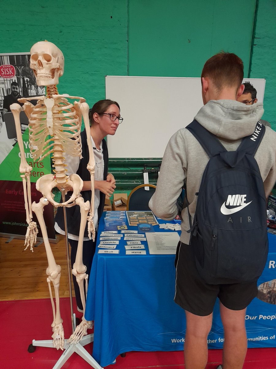 willthorns's tweet photo. Our lovely @YSTeachingNHS team are at All Saints (York) Careers Fair this morning, talking to students about the range of @HealthCareersUK in the NHS https://t.co/OReDkAjDEG