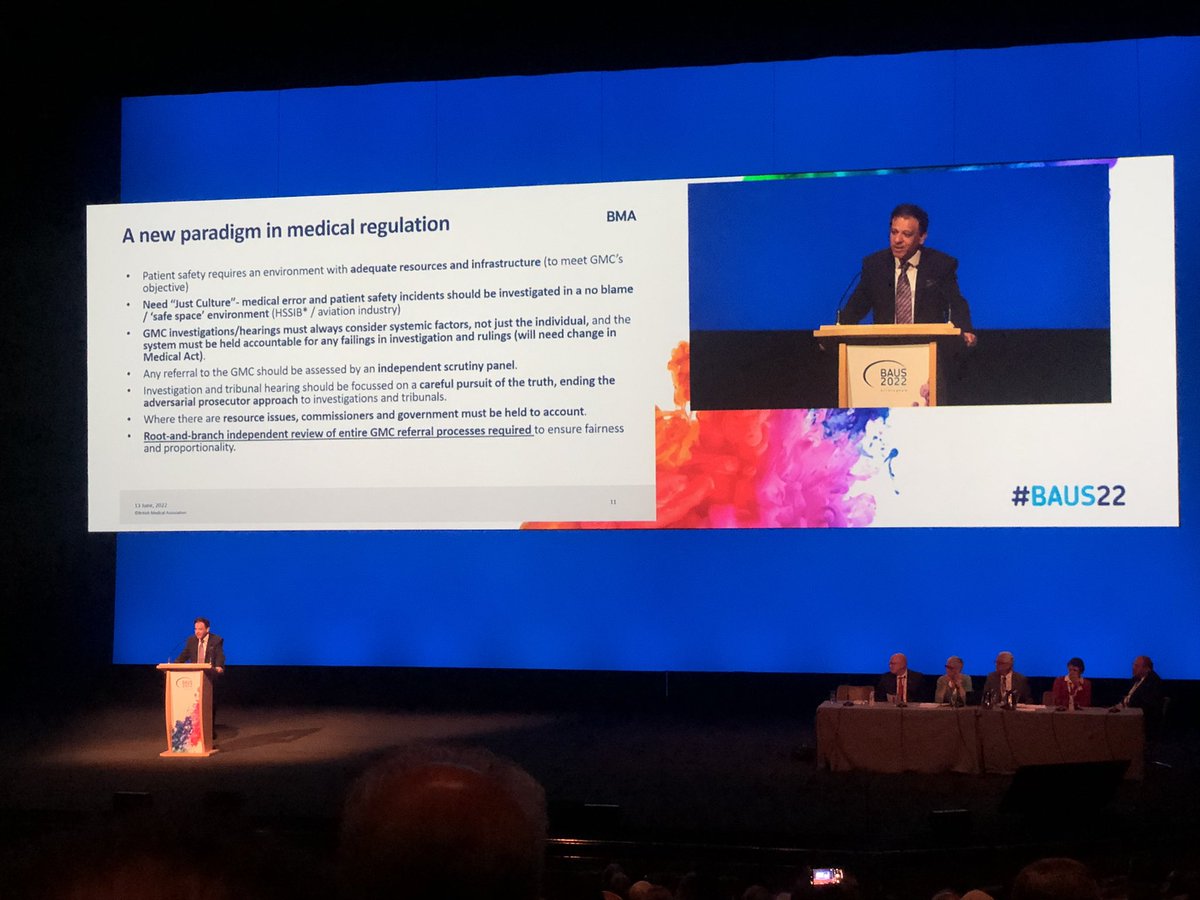 MarkY_Urol's tweet photo. Fascinating talk on #fitnesstopractice and the #GMC perspective at #BAUS22 @BAUSurology @PeaPeaspot @CNagpaul #reform https://t.co/oJYOm8alIW