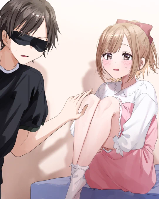 先輩なら触ってもいいですよ? 
