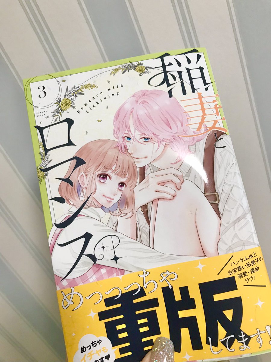 本日
稲妻とロマンス3巻発売日です。
よろしくお願いします💐
こういうお話ですという図。 