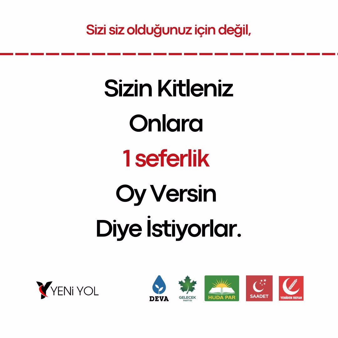 Son pişmanlık neye yarar? 
Her şeyin bedeli var!