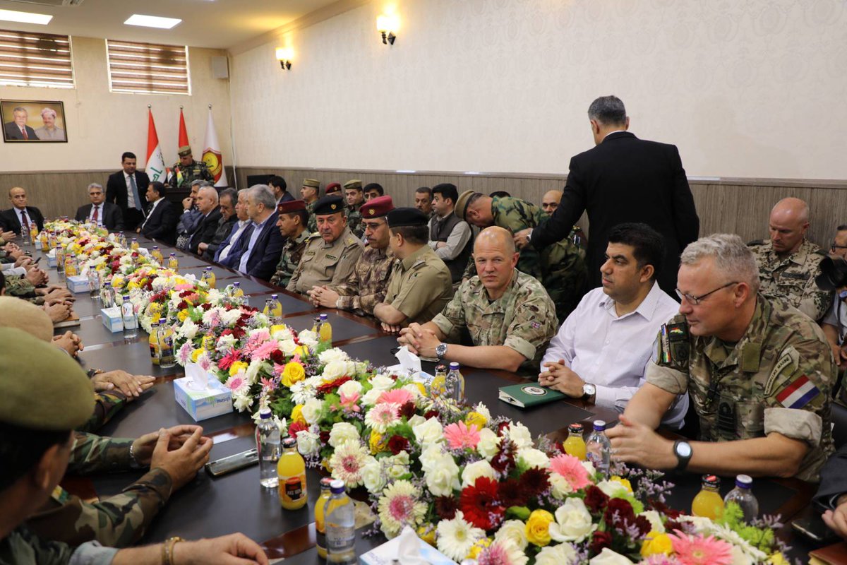 Ministry of Peshmerga (@krg_mope) on Twitter photo Today, in the presence of Peshmerga & interior ministers, 80th force commander, <a href="/KRG_MOPE/">Ministry of Peshmerga</a> Defense Council committee & officials, sector commanders, & coalition, chief of staff of the <a href="/KRG_MOPE/">Ministry of Peshmerga</a> was exchanged from Lieutenant General Jamal Mohammed to Lieutenant General Issa Ozer. Today, in the presence of Peshmerga & interior ministers, 80th force commander, <a href="/KRG_MOPE/">Ministry of Peshmerga</a> Defense Council committee & officials, sector commanders, & coalition, chief of staff of the <a href="/KRG_MOPE/">Ministry of Peshmerga</a> was exchanged from Lieutenant General Jamal Mohammed to Lieutenant General Issa Ozer.