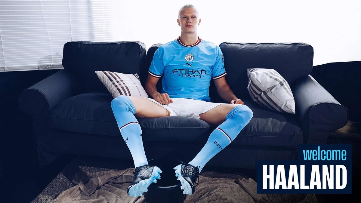 City_Xtra's tweet photo. Welcome to #ManCity, @erling! 🇳🇴💙 https://t.co/LLZO3El9Em