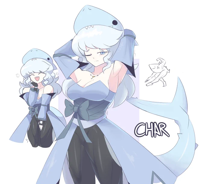 char redesign, but she now has muscles

what do you think? 